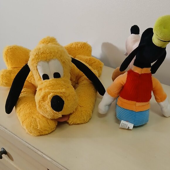 Plush Pluto and Goofy dolls - Picture 4 of 7
